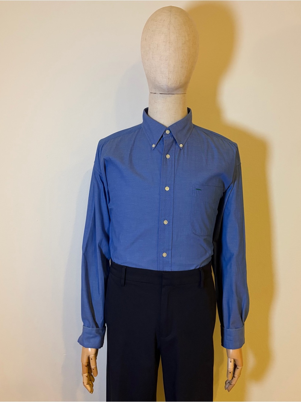 Vintage Tommy Hilfiger Golf Blue Oxford Shirt Men's XL - Pristine